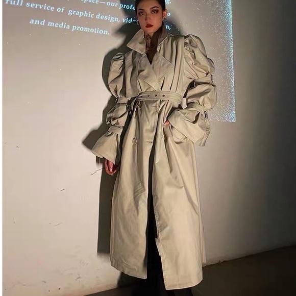 Trench long coat